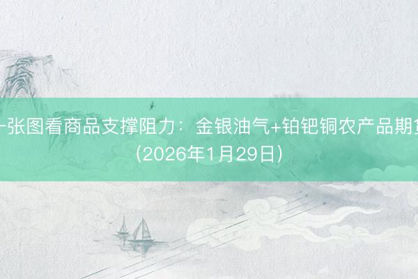 一张图看商品支撑阻力：金银油气+铂钯铜农产品期货(2026年1月29日)