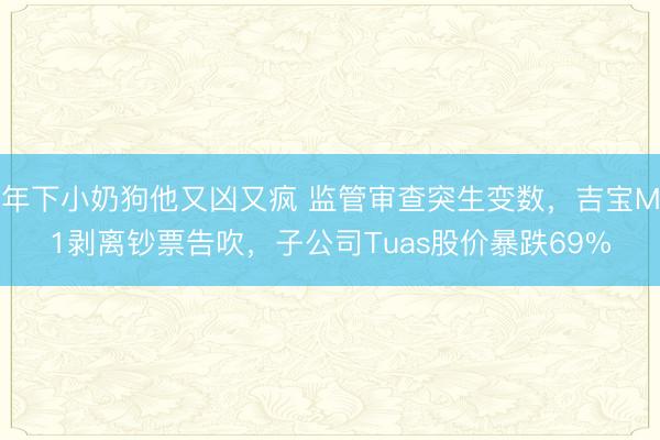 年下小奶狗他又凶又疯 监管审查突生变数，吉宝M1剥离钞票告吹，子公司Tuas股价暴跌69%